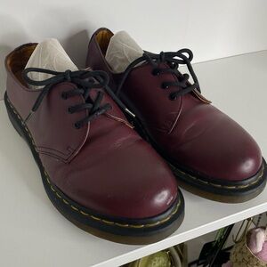 cherry doc martens